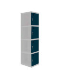 Taquilla 1800x300x500 SIMONLOCKER PROFESIONAL 4 PUERTA 1/4 300 ADI AN/AN marca SIMONRACK