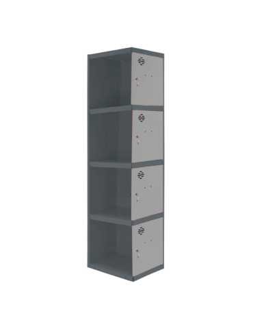 Taquilla 1800x300x500 SIMONLOCKER PROFESIONAL 4 PUERTA 1/4 300 ADI AN/GR marca SIMONRACK