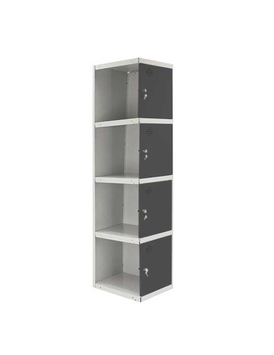Taquilla 1800x300x500 SIMONLOCKER PROFESIONAL 4 PUERTA 1/4 300 ADI BL/AN marca SIMONRACK