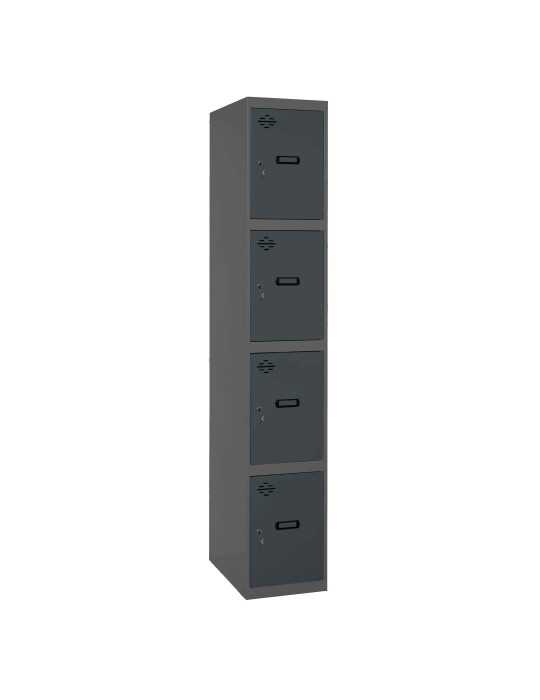 Taquilla 1800x400x500 SIMONLOCKER PROFESIONAL 4 PUERTA 1/4 400 IN AN/AN marca SIMONRACK