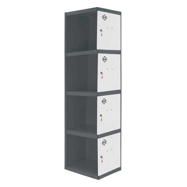 Taquilla 1800x400x500 SIMONLOCKER PROFESIONAL 4 PUERTA 1/4 400 ADI AN/BL marca SIMONRACK