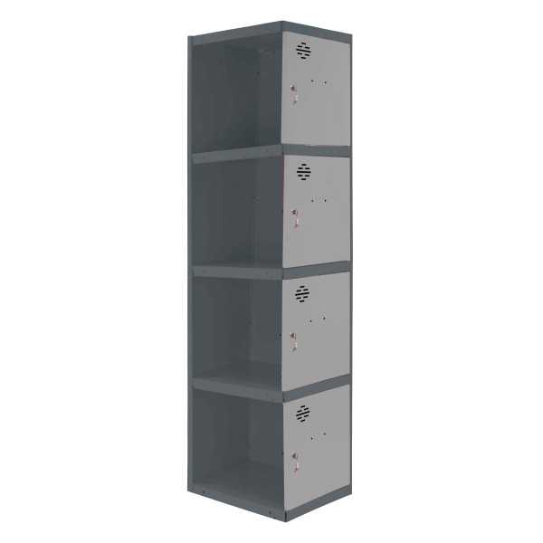 Taquilla 1800x400x500 SIMONLOCKER PROFESIONAL 4 PUERTA 1/4 400 ADI AN/GR marca SIMONRACK