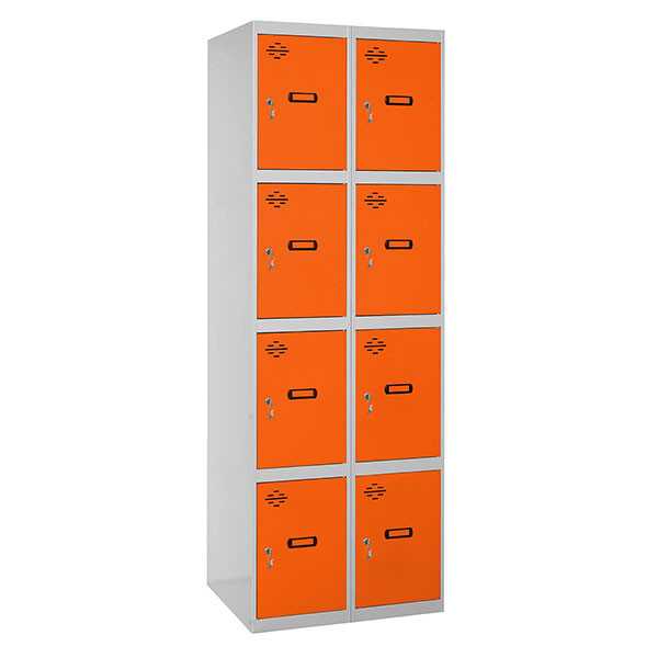 Taquilla 1800x600x500 SIMONLOCKER 4 PUERTAS 2/8 300 (600) GR/NA marca SIMONRACK