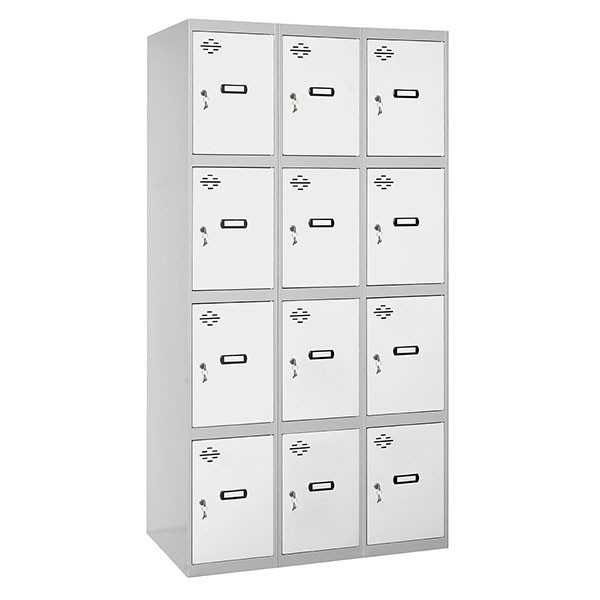 Taquilla 1800x900x500 SIMONLOCKER 4 PUERTAS 3/12 300 (900) GR/BL marca SIMONRACK