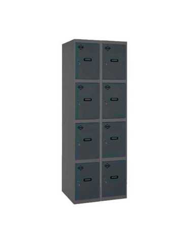 Taquilla 1800x600x500 SIMONLOCKER PROFESIONAL 4 PUERTA 2/8 300 (600)AN/AN marca SIMONRACK