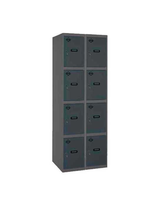 Taquilla 1800x600x500 SIMONLOCKER PROFESIONAL 4 PUERTA 2/8 300 (600)AN/AN marca SIMONRACK