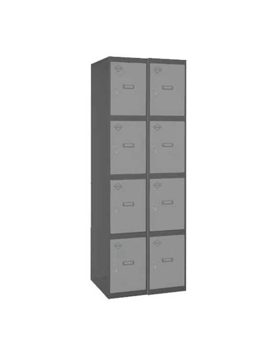 Taquilla 1800x600x500 SIMONLOCKER PROFESIONAL 4 PUERTA 2/8 300 (600)AN/GR marca SIMONRACK