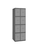 Taquilla 1800x600x500 SIMONLOCKER PROFESIONAL 4 PUERTA 2/8 300 (600)AN/GR marca SIMONRACK