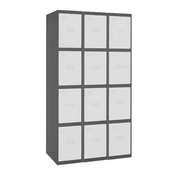 Taquilla 1800x900x500 SIMONLOCKER PROFESIONAL 4 PUERTA 3/12 300 (900)AN/BL marca SIMONRACK