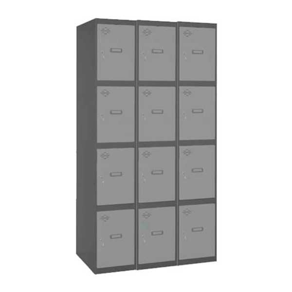 Taquilla 1800x900x500 SIMONLOCKER PROFESIONAL 4 PUERTA 3/12 300 (900)AN/GR marca SIMONRACK