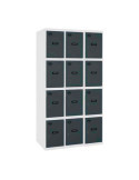 Taquilla 1800x900x500 SIMONLOCKER PROFESIONAL 4 PUERTA 3/12 300 (900)BL/AN marca SIMONRACK