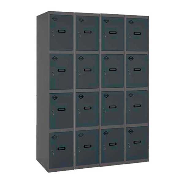 Taquilla 1800x1200x500 SIMONLOCKER PROFESIONAL 4 PUERTA 4/16 300(1200)AN/AN marca SIMONRACK
