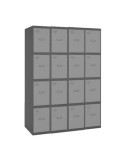 Taquilla 1800x1200x500 SIMONLOCKER PROFESIONAL 4 PUERTA 4/16 300(1200)AN/GR marca SIMONRACK