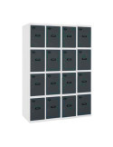 Taquilla 1800x1200x500 SIMONLOCKER PROFESIONAL 4 PUERTA 4/16 300(1200)BL/AN marca SIMONRACK
