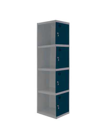 Taquilla 1800x300x500 SIMONLOCKER PROFESIONAL 4 PUERTA 1/4 300 ADI GR/AN marca SIMONRACK 2