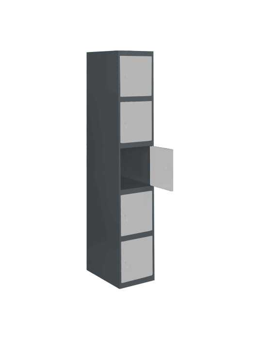 Taquilla 1800x300x500 SIMONLOCKER PROFESIONAL 5 PUERTA 1/5 300 IN AN/GR marca SIMONRACK