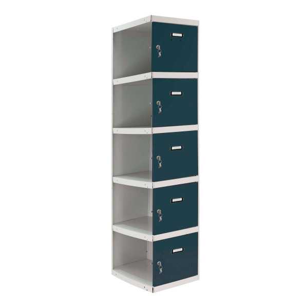 Taquilla 1800x300x500 SIMONLOCKER PROFESIONAL 5 PUERTA 1/5 300 ADI AN/AN marca SIMONRACK