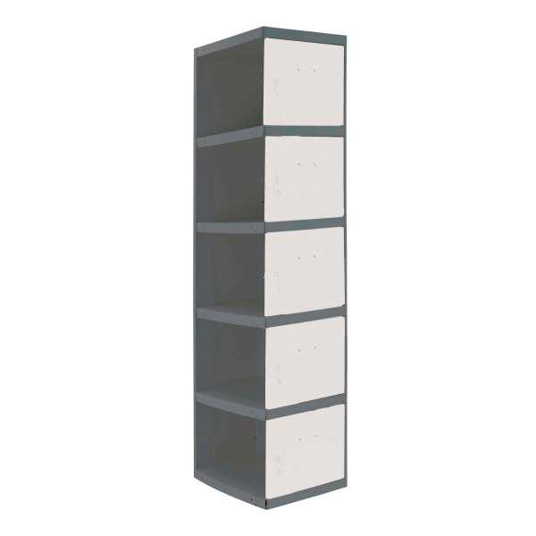 Taquilla 1800x300x500 SIMONLOCKER PROFESIONAL 5 PUERTA 1/5 300 ADI AN/BL marca SIMONRACK