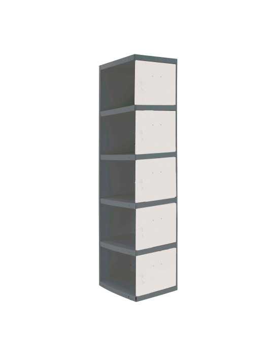 Taquilla 1800x300x500 SIMONLOCKER PROFESIONAL 5 PUERTA 1/5 300 ADI AN/BL marca SIMONRACK