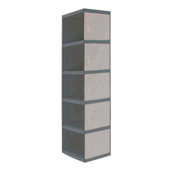 Taquilla 1800x300x500 SIMONLOCKER PROFESIONAL 5 PUERTA 1/5 300 ADI AN/GR marca SIMONRACK
