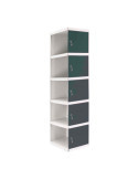 Taquilla 1800x300x500 SIMONLOCKER PROFESIONAL 5 PUERTA 1/5 300 ADI BL/AN marca SIMONRACK