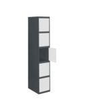 Taquilla 1800x400x500 SIMONLOCKER PROFESIONAL 5 PUERTA 1/5 400 IN AN/BL marca SIMONRACK