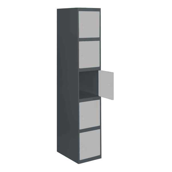 Taquilla 1800x400x500 SIMONLOCKER PROFESIONAL 5 PUERTA 1/5 400 IN AN/GR marca SIMONRACK