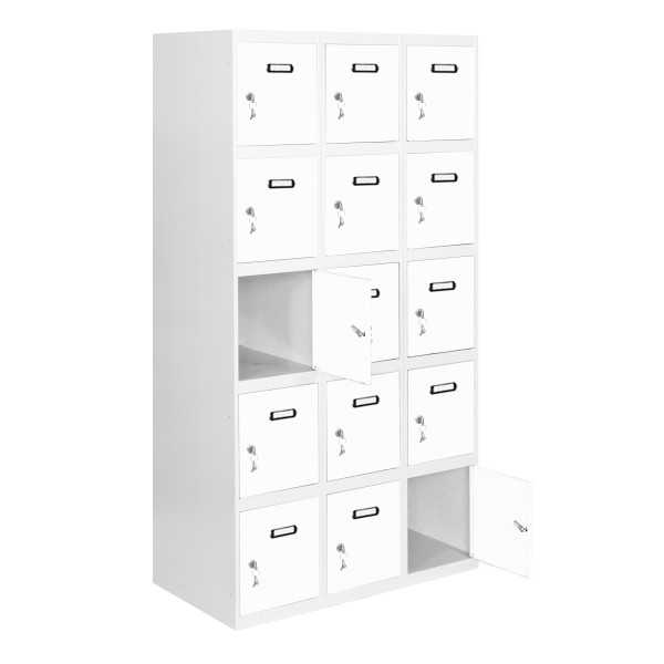 Taquilla 1800x900x500 SIMONLOCKER 5 PUERTAS 3/15 300 (900) GR/BL marca SIMONRACK