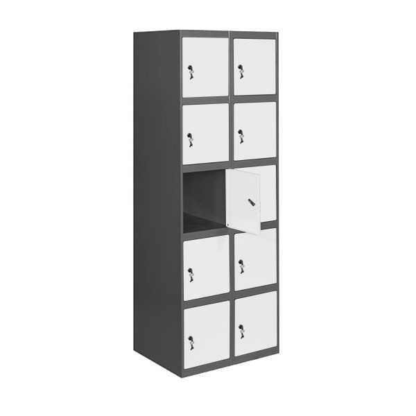 Taquilla 1800x600x500 SIMONLOCKER PROFESIONAL 5 PUERTA 2/10 300 (600)AN/BL marca SIMONRACK