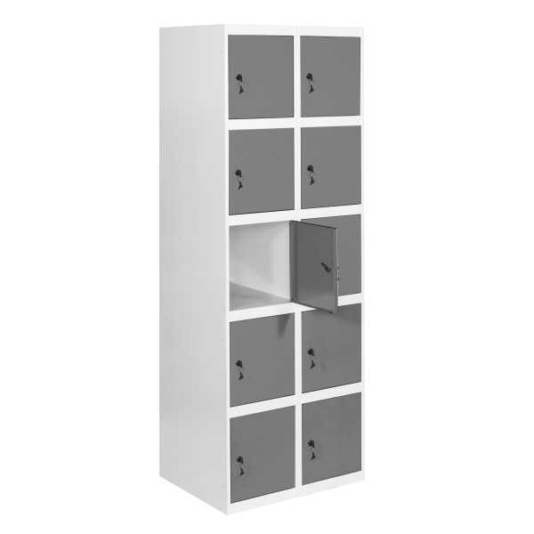 Taquilla 1800x600x500 SIMONLOCKER PROFESIONAL 5 PUERTA 2/10 300 (600)BL/AN marca SIMONRACK