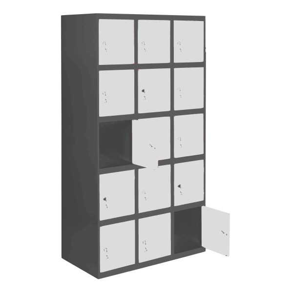 Taquilla 1800x900x500 SIMONLOCKER PROFESIONAL 5 PUERTA 3/15 300 (900)AN/BL marca SIMONRACK