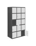 Taquilla 1800x900x500 SIMONLOCKER PROFESIONAL 5 PUERTA 3/15 300 (900)AN/BL marca SIMONRACK