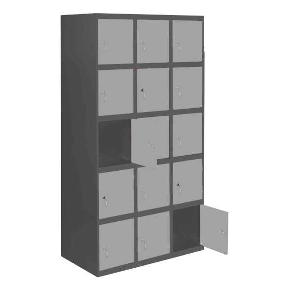 Taquilla 1800x900x500 SIMONLOCKER PROFESIONAL 5 PUERTA 3/15 300 (900)AN/GR marca SIMONRACK