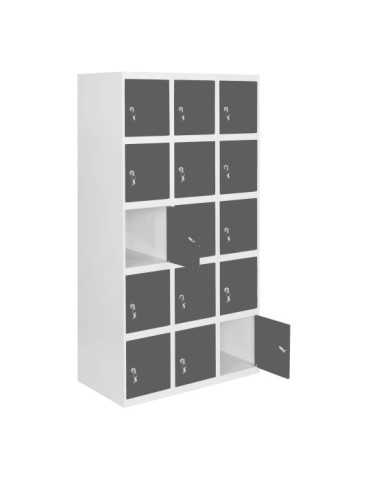 Taquilla 1800x900x500 SIMONLOCKER PROFESIONAL 5 PUERTA 3/15 300 (900)BL/AN marca SIMONRACK