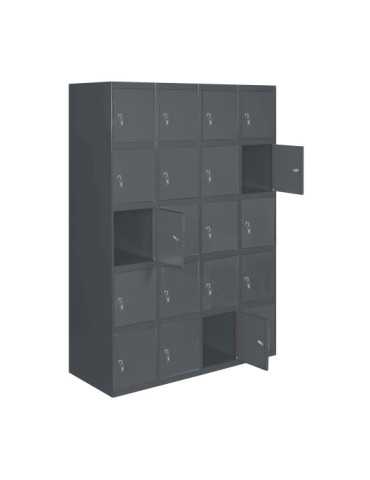 Taquilla 1800x1200x500 SIMONLOCKER PROFESIONAL 5 PUERTA 4/20 300(1200)AN/AN marca SIMONRACK