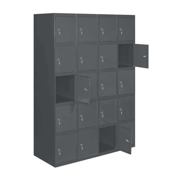 Taquilla 1800x1200x500 SIMONLOCKER PROFESIONAL 5 PUERTA 4/20 300(1200)AN/AN marca SIMONRACK