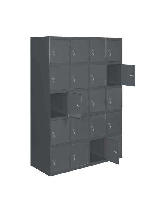Taquilla 1800x1200x500 SIMONLOCKER PROFESIONAL 5 PUERTA 4/20 300(1200)AN/AN marca SIMONRACK