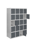 Taquilla 1800x1200x500 SIMONLOCKER PROFESIONAL 5 PUERTA 4/20 300(1200)BL/AN marca SIMONRACK