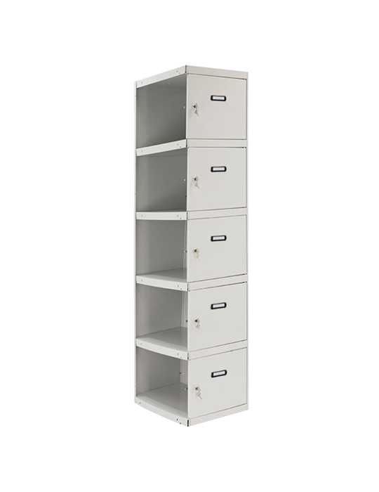 Taquilla 1800x300x500 SIMONLOCKER PROFESIONAL 5 PUERTA 1/5 300 ADI GRIS marca SIMONRACK