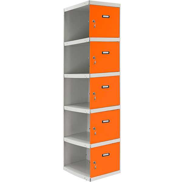 Taquilla 1800x400x500 SIMONLOCKER PROFESIONAL 5 PUERTA 1/5 400 ADI GR/NA marca SIMONRACK