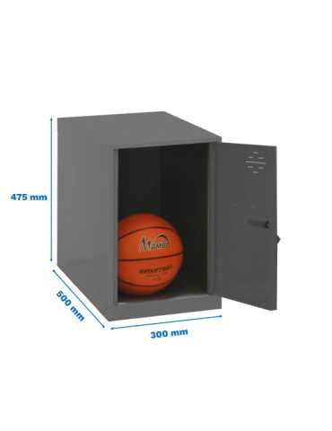 Taquilla 475x300x500 SIMONLOCKER DISM. MINI 475x300x500 mm ANT/ANT marca SIMONRACK