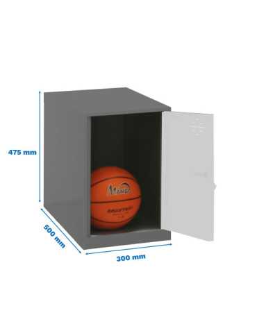 Taquilla 475x300x500 SIMONLOCKER DISM. MINI 475x300x500 mm AN/BCO marca SIMONRACK