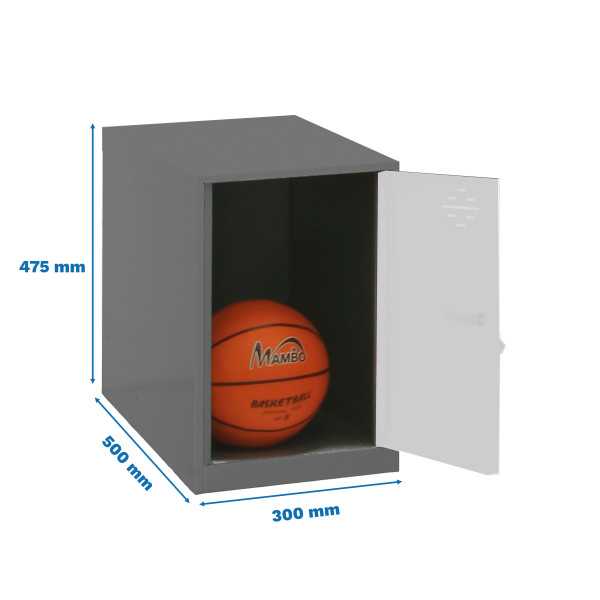 Taquilla 475x300x500 SIMONLOCKER DISM. MINI 475x300x500 mm AN/BCO marca SIMONRACK