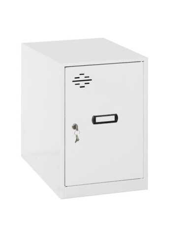 Taquilla 475x300x500 SIMONLOCKER DISM. MINI 475x300x500 mm BLA/BLA marca SIMONRACK 2