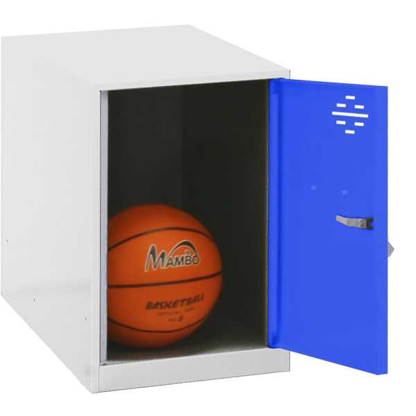 Taquilla 475x300x500 SIMONLOCKER DISM. MINI 475x300x500 mm BLA/AZU marca SIMONRACK