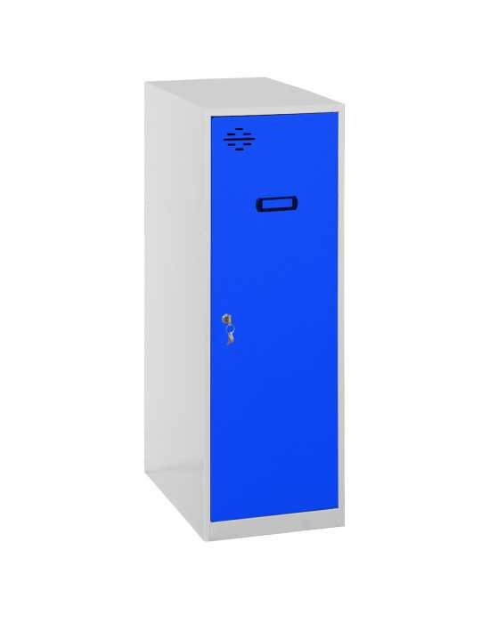 Taquilla 915x300x500 SIMONLOCKER DISM. SINGLE MINI 915x300x500 mm GR/AZ marca SIMONRACK