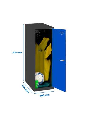 Taquilla 915x300x500 SIMONLOCKER DISM. SINGLE MINI 915x300x500 mm AN/AZ marca SIMONRACK
