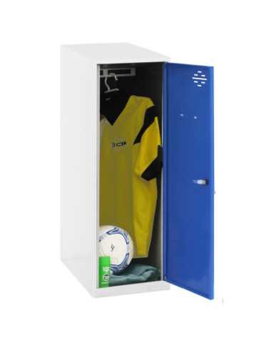 Taquilla 915x300x500 SIMONLOCKER DISM. SINGLE MINI 915x300x500 mm BL/AZ marca SIMONRACK 2