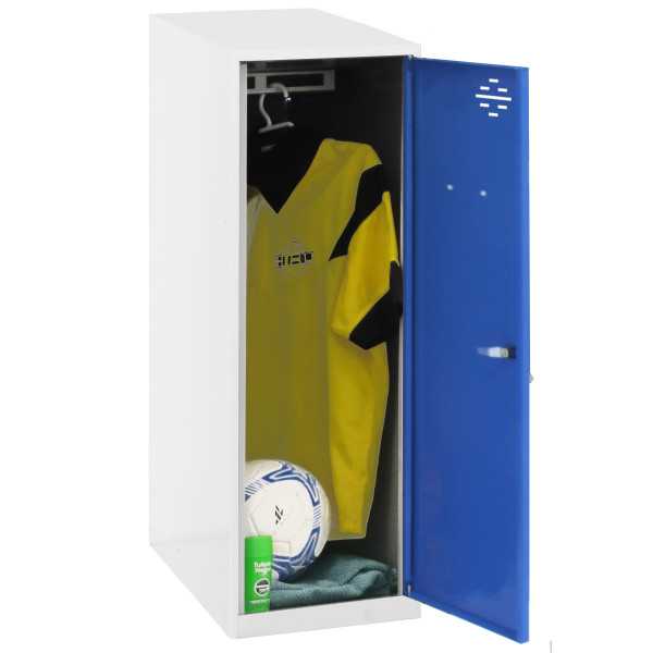 Taquilla 915x300x500 SIMONLOCKER DISM. SINGLE MINI 915x300x500 mm BL/AZ marca SIMONRACK