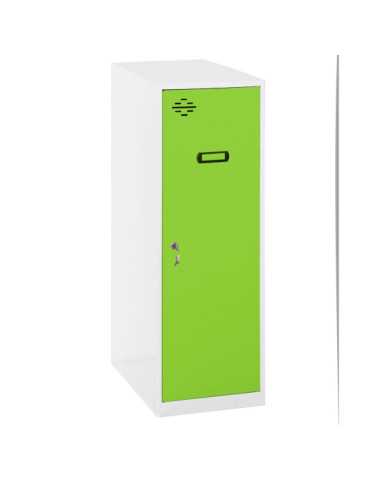 Taquilla 915x300x500 SIMONLOCKER DISM. SINGLE MINI 915x300x500 mm BL/VE marca SIMONRACK 2